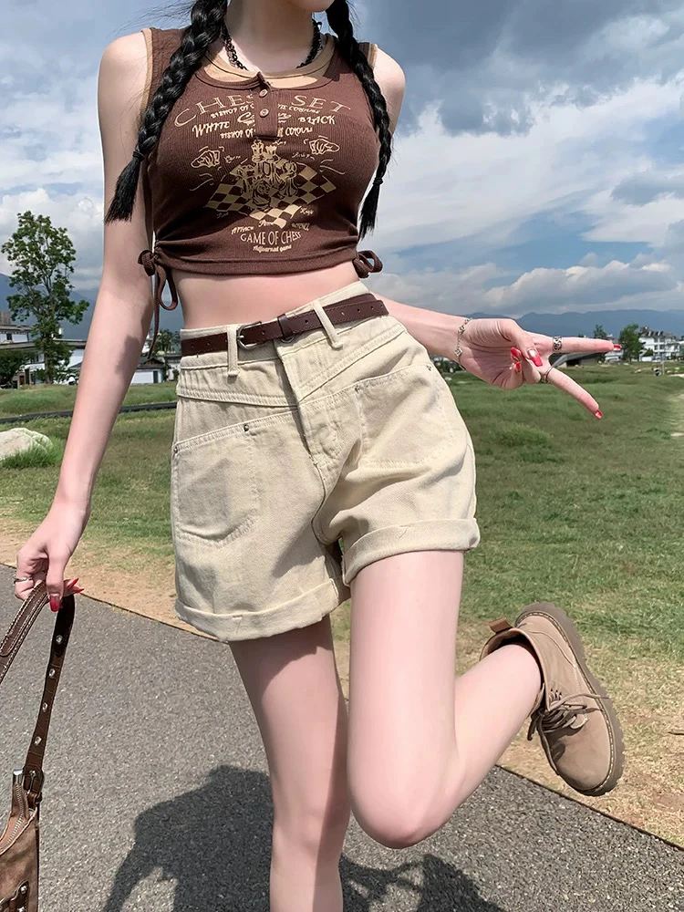 4 牛仔短裤女夏 工厂尾货 断码清仓 图片仅供参考 按编码拍下