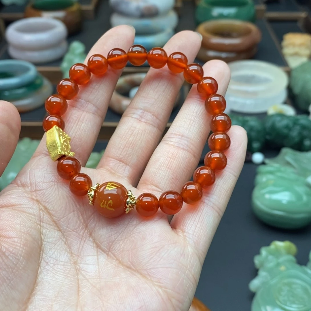 玛瑙/玉髓手串未镶嵌