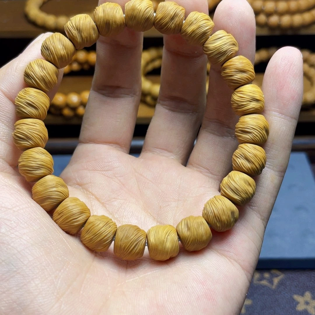 猴头核桃吊坠手串