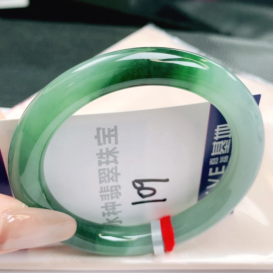 翡翠未镶嵌手镯缅甸天然a货翡翠