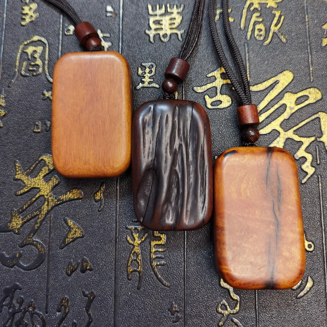 雷击山桃木随形脖挂/小孩脖挂（包邮）