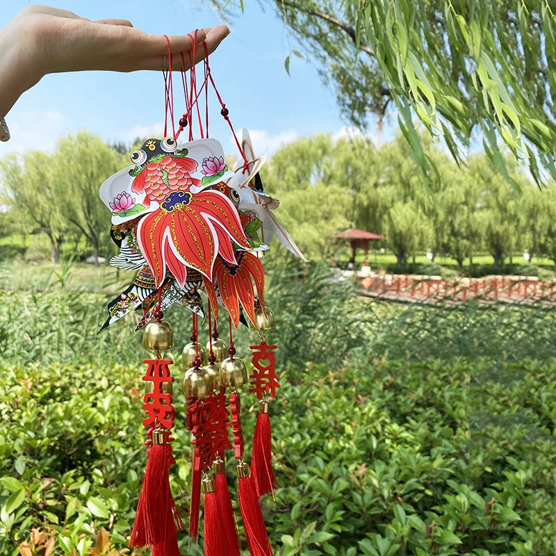 潍坊小风筝风铃纸鸢礼盒纪念品礼物伴手礼挂件高级精品手作文创