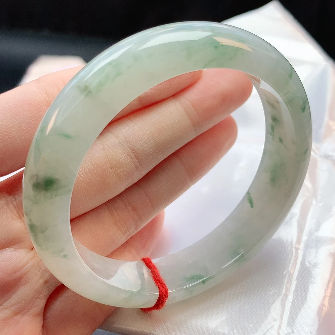 未镶嵌手镯翡翠小*慧59圈口882734