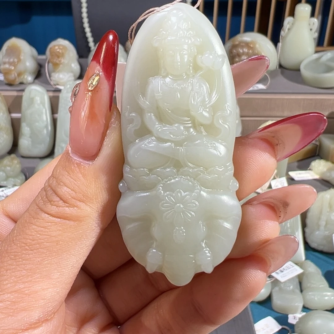 和田玉（糖玉）未镶嵌颈饰