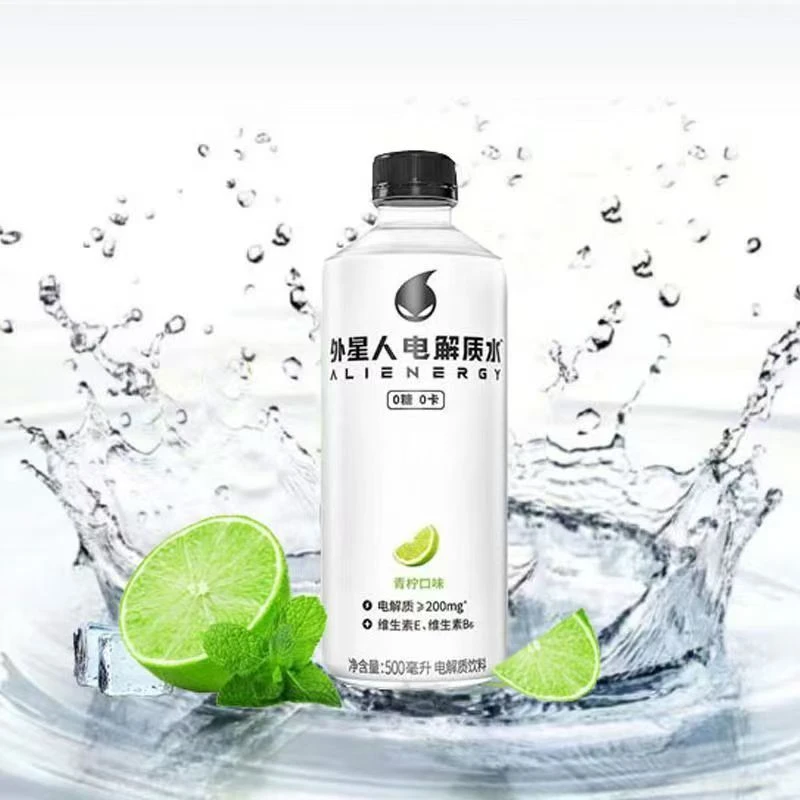 外星人电解质水 0糖0卡青柠口味电解质饮料 500ml