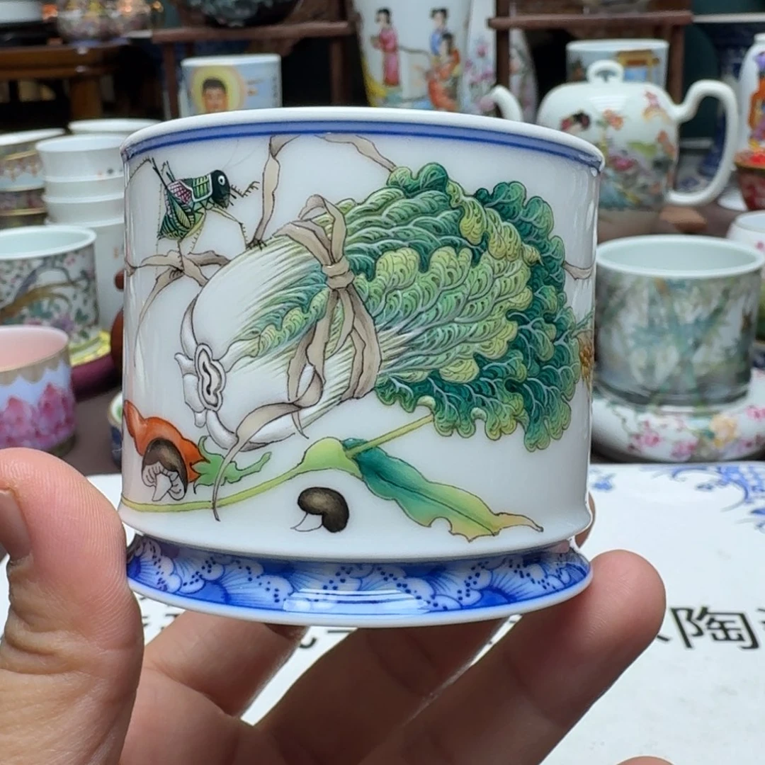 景德镇手工手绘展示