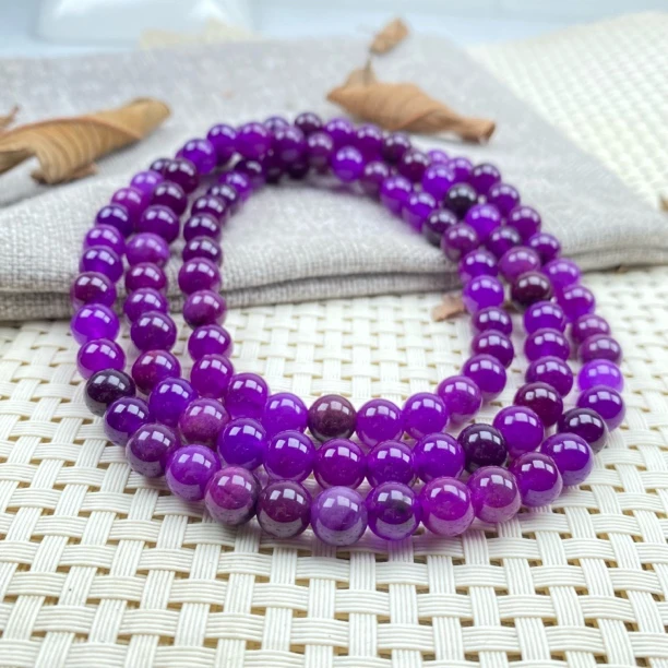 ZS-97号清新大气紫苏108颗8mm手链多样性发一件