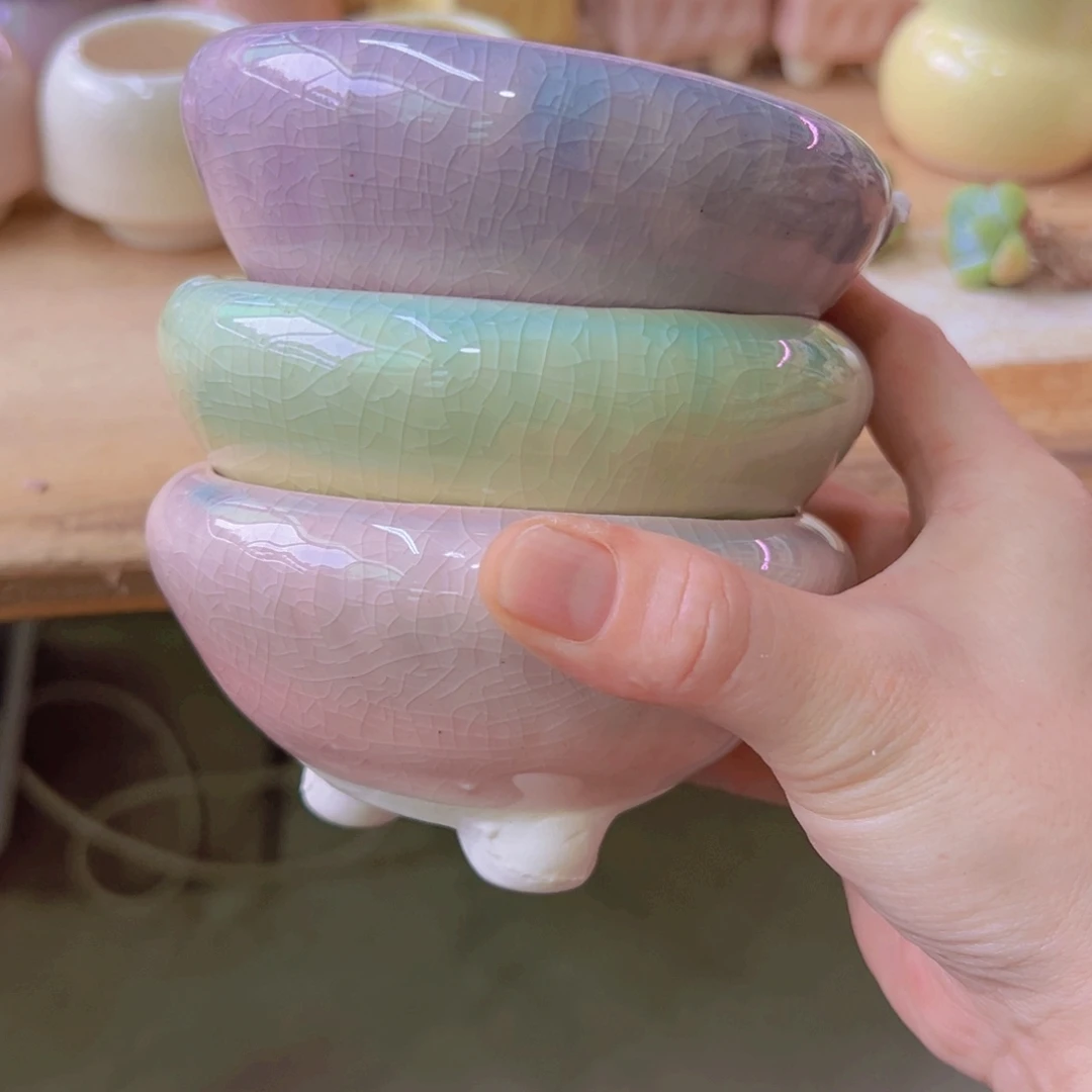 陶瓷花盆当场凑满12包邮