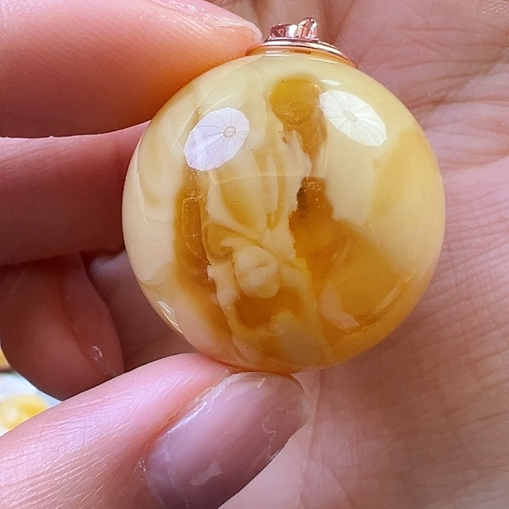 蜜蜡颈饰未镶嵌蜜蜡