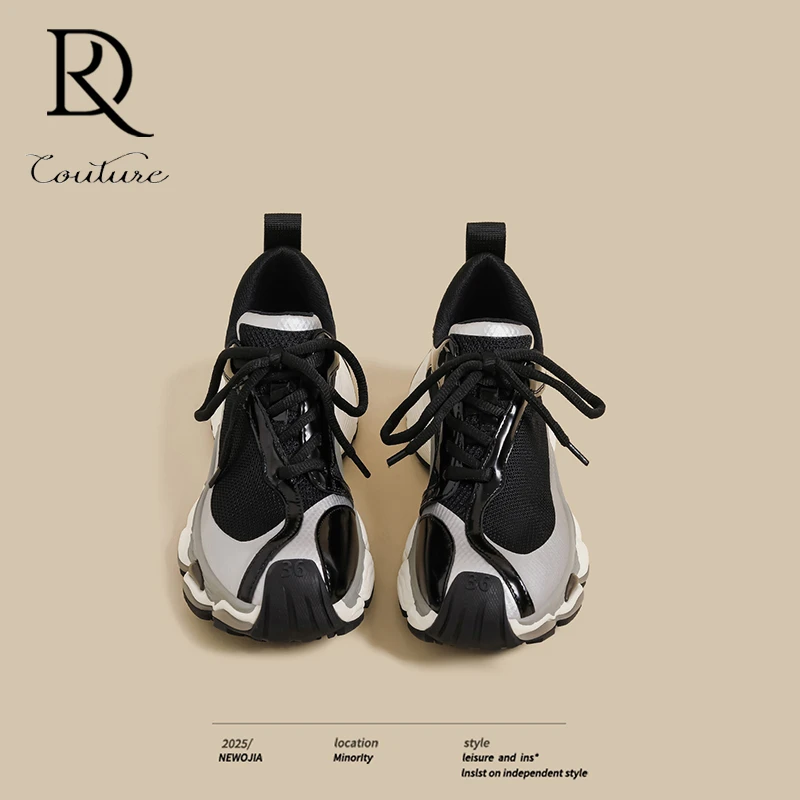 【DR官方正品欧美ins炸街2025秋冬季女欧洲站老爹鞋轻便透气厚底运