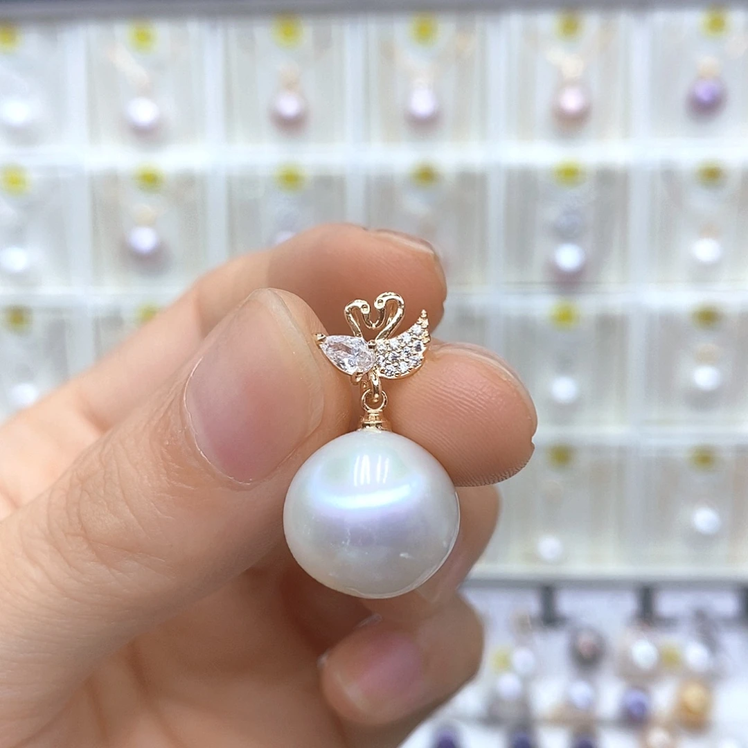 淡水珍珠合金颈饰