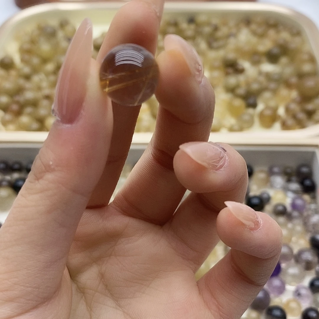 珠宝半成品紫晶未镶嵌