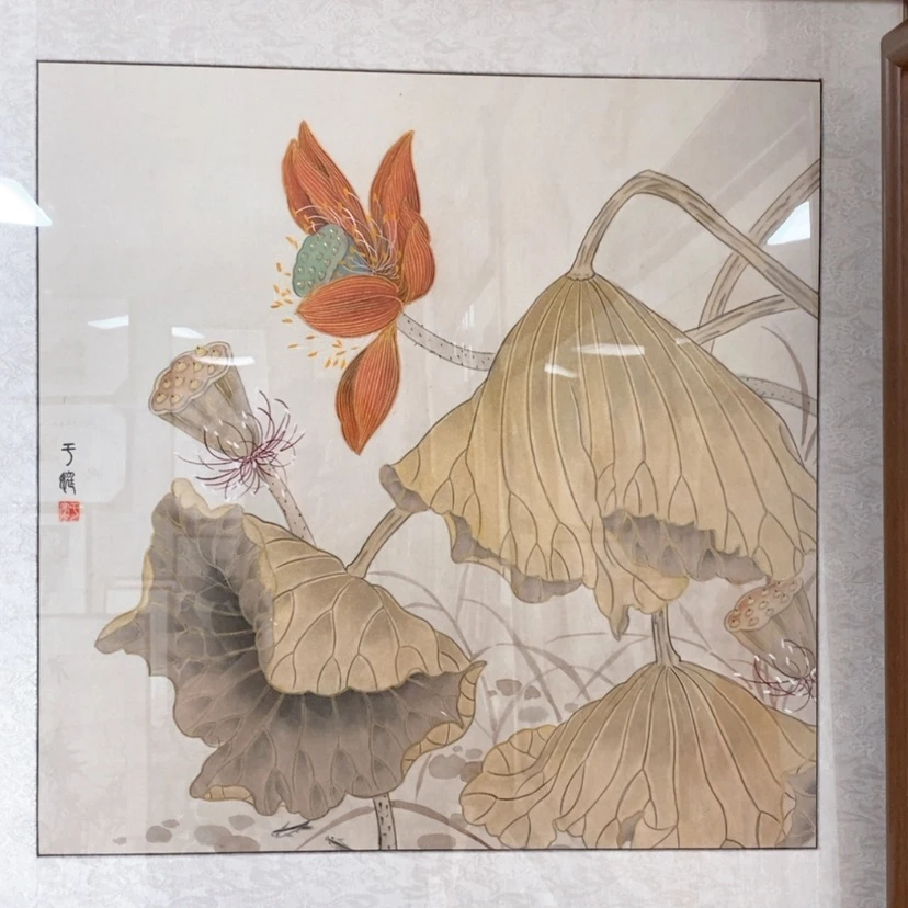 【闪购商品】国画手绘国画工笔带框