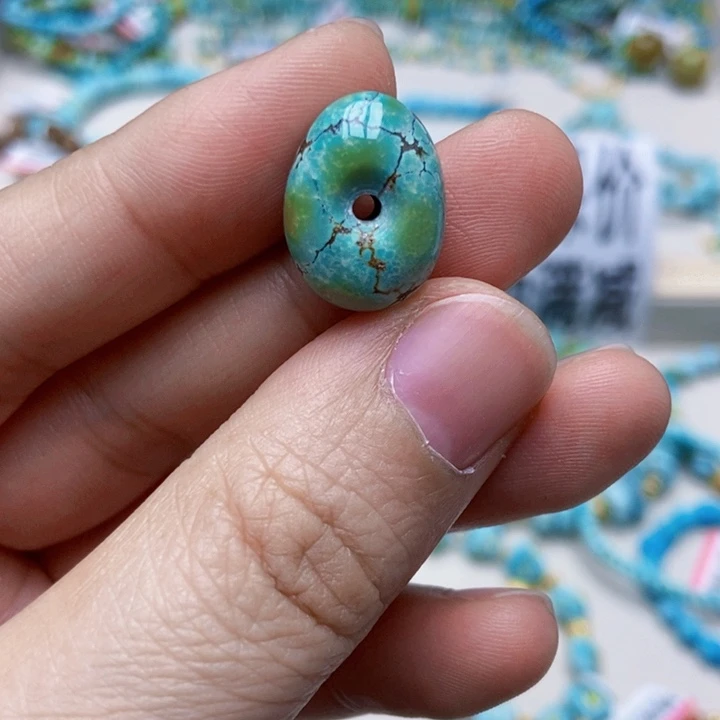 绿松石未镶嵌挂件72