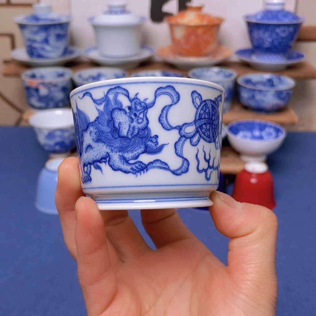 景德镇手工陶瓷茶杯
