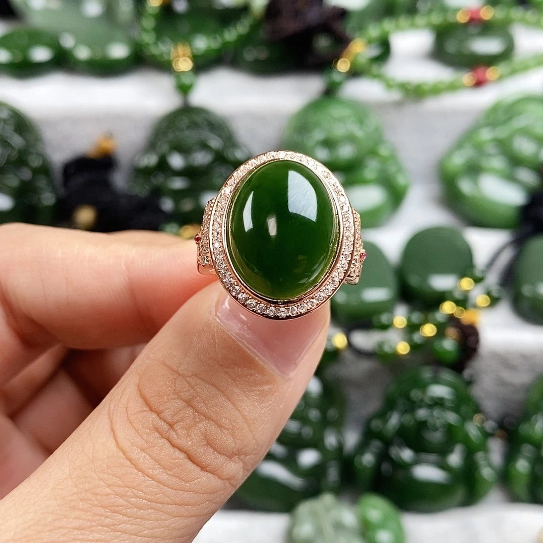 和田玉（碧玉）未镶嵌颈饰