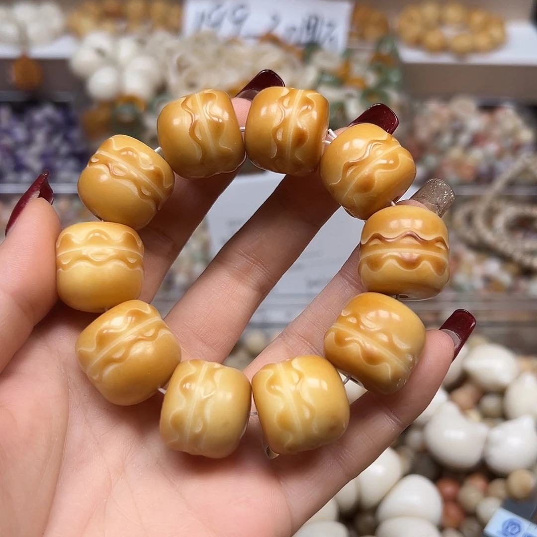 手串菩提根/象牙果通货炭烤汗宝1条