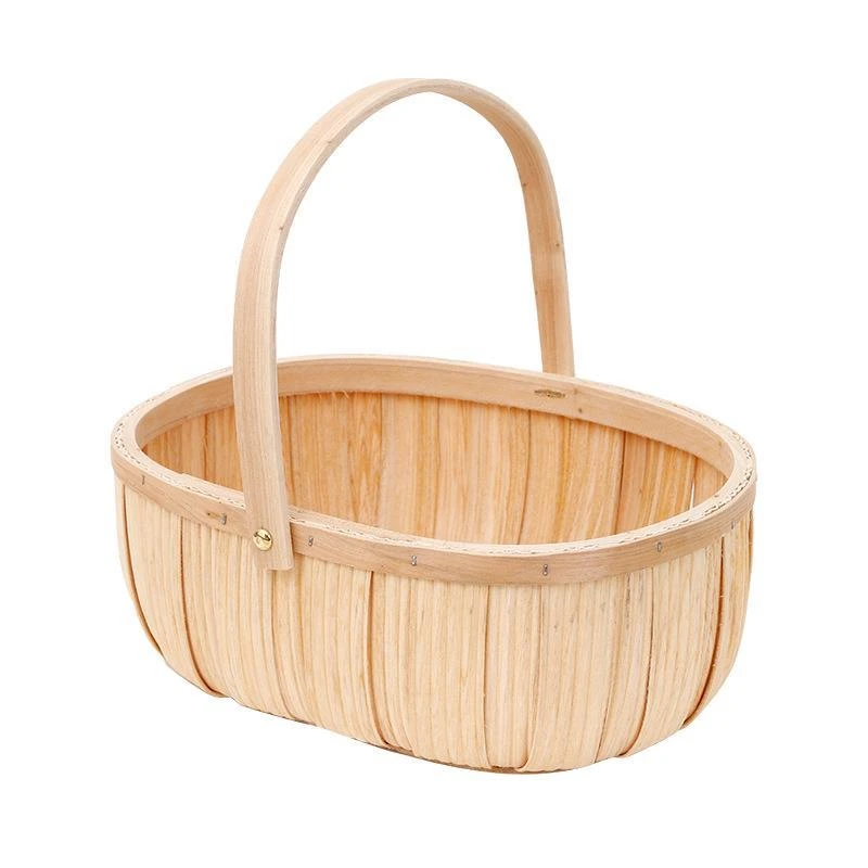 月编织篮送篮批发子手工母亲节花篮鸡蛋妇女节鲜花野餐花篮闺蜜