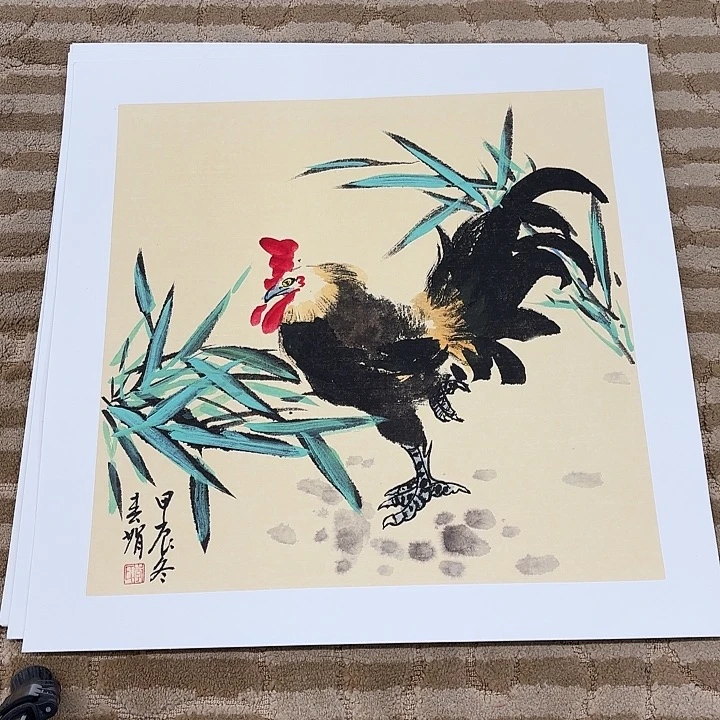 国画花鸟的翅膀和翅膀都50.50