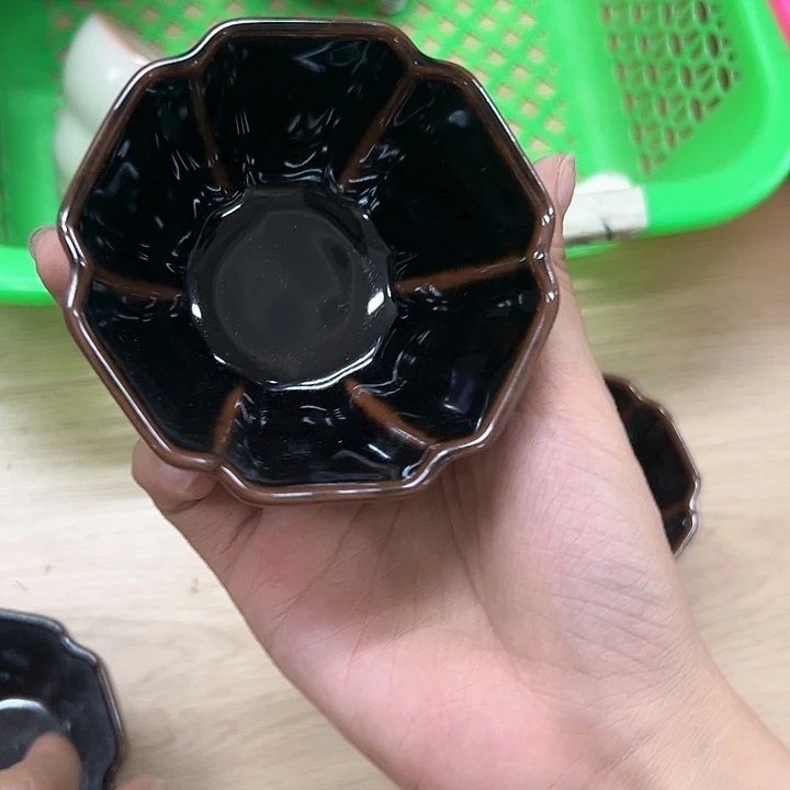 龙泉云间青瓷小米茶器