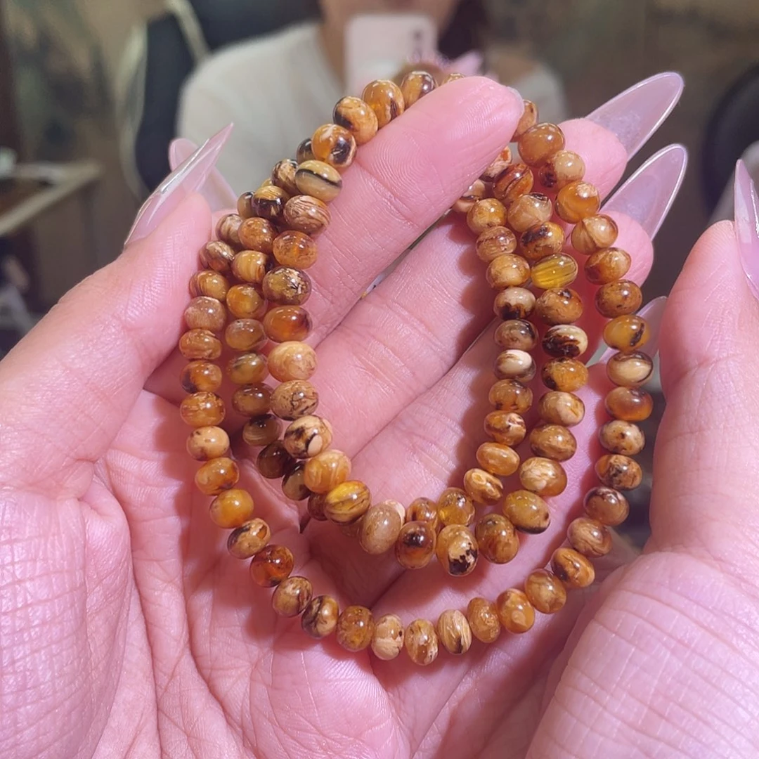 未镶嵌琥珀裸石抚顺琥珀6+满蜜蜡