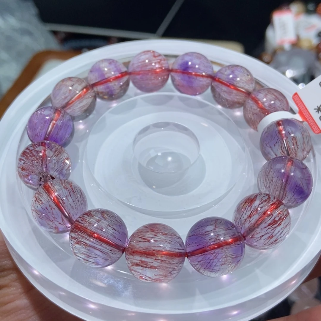 水晶手链未镶嵌超七手链14.5mm