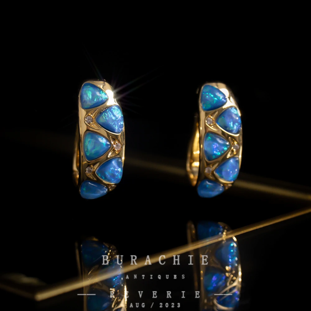 铜合金耳饰 【2733】周年珍藏英｜经典原标克拉款CrownFrett