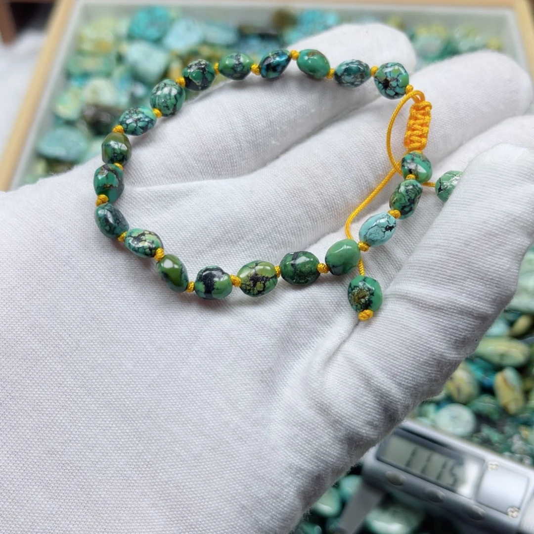 绿松石未镶嵌挂件