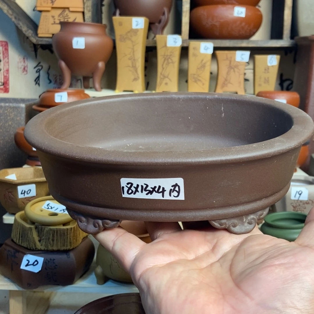 紫砂花盆内口经尺寸