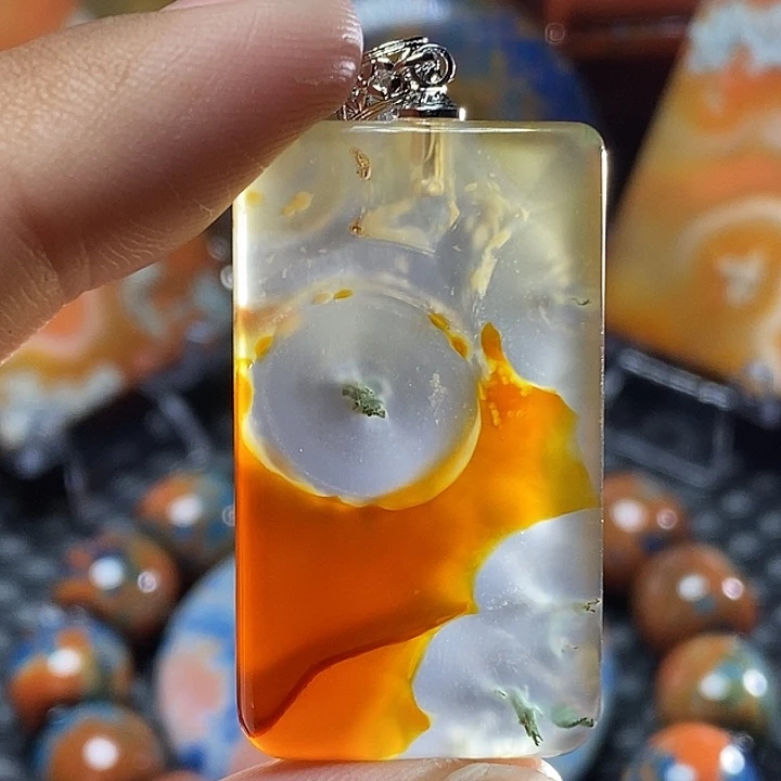未镶嵌颈饰玛瑙/玉髓
