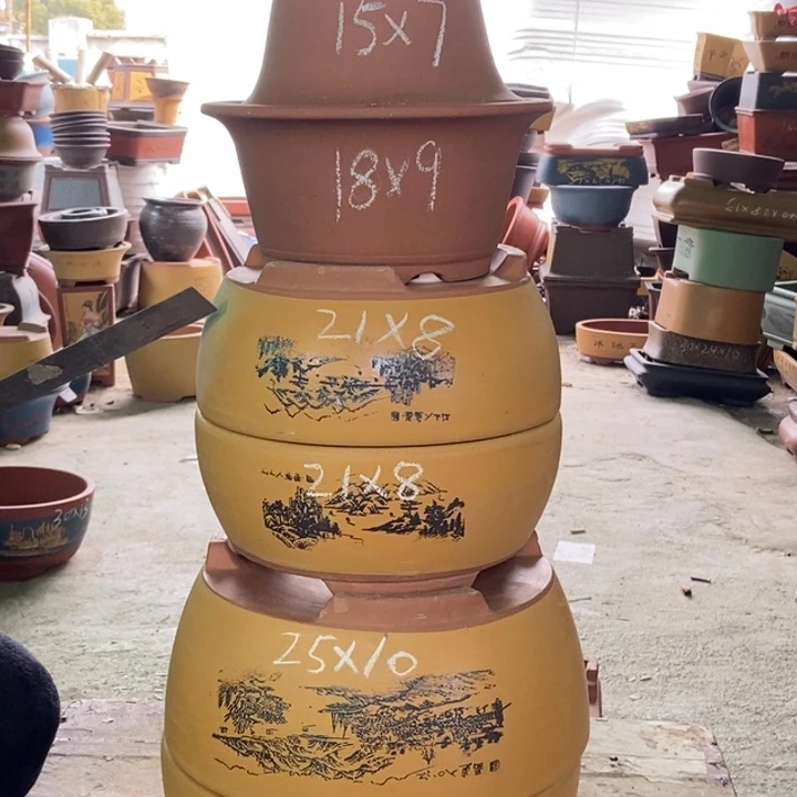 紫砂花盆紫砂紫砂