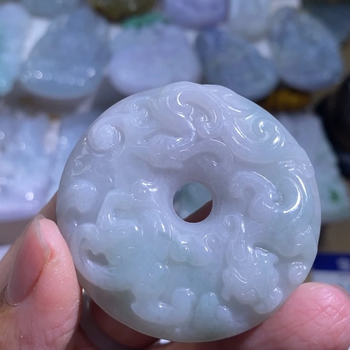 【闪购商品】颈饰未镶嵌翡翠龙凤