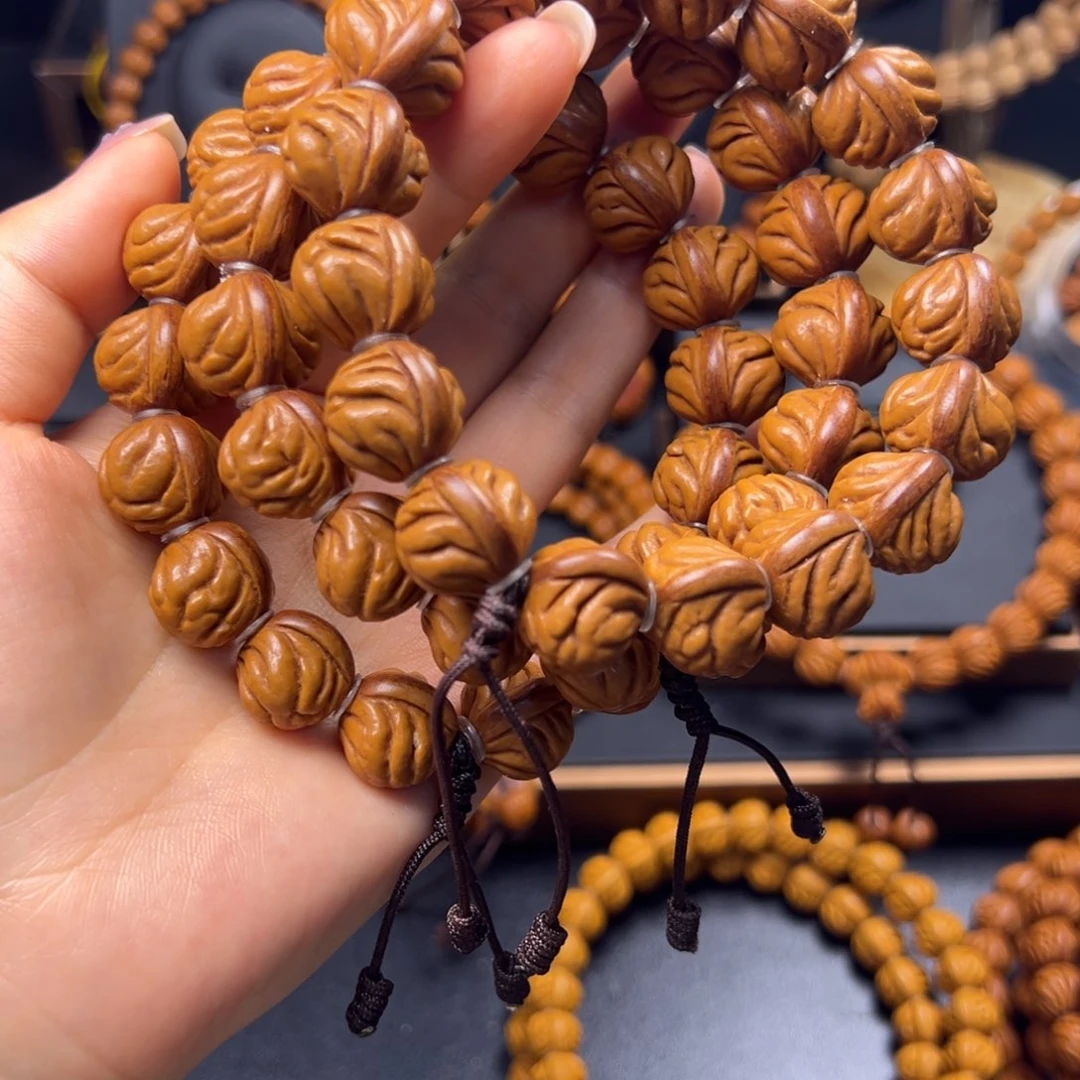 萱***～手串桃核野生籽17手串