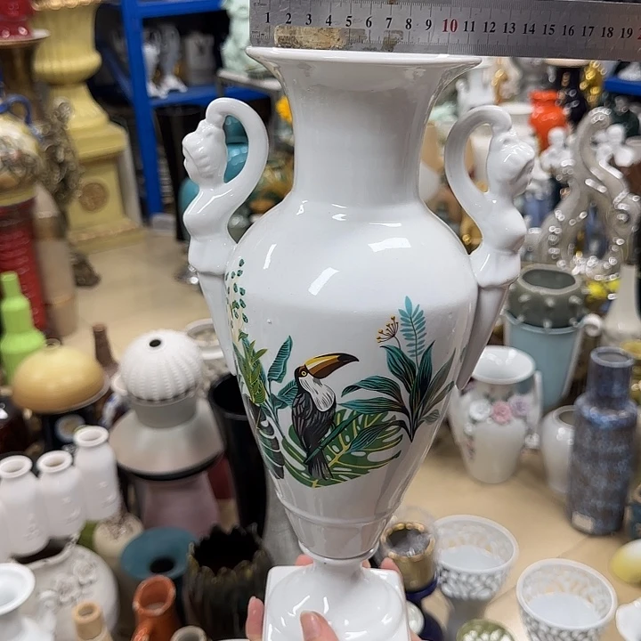 摆件微瑕陶瓷介意慎拍