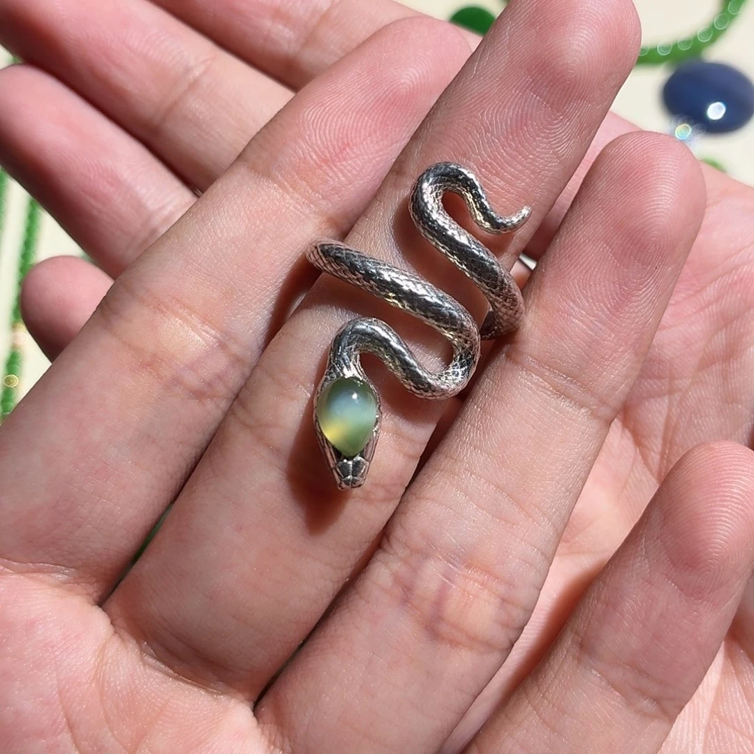 和田玉银S925镶嵌颈饰