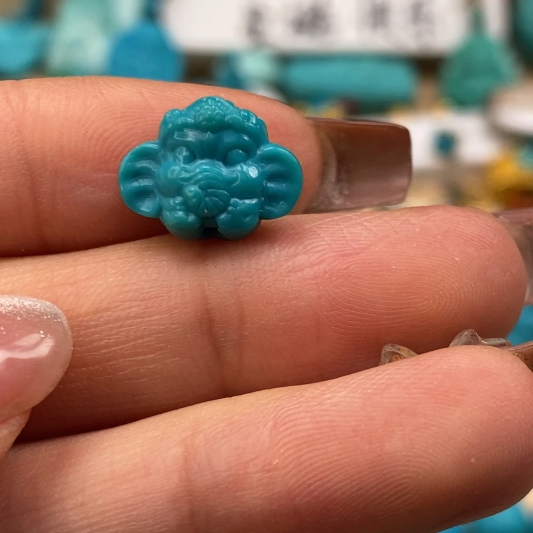 未镶嵌绿松石挂件