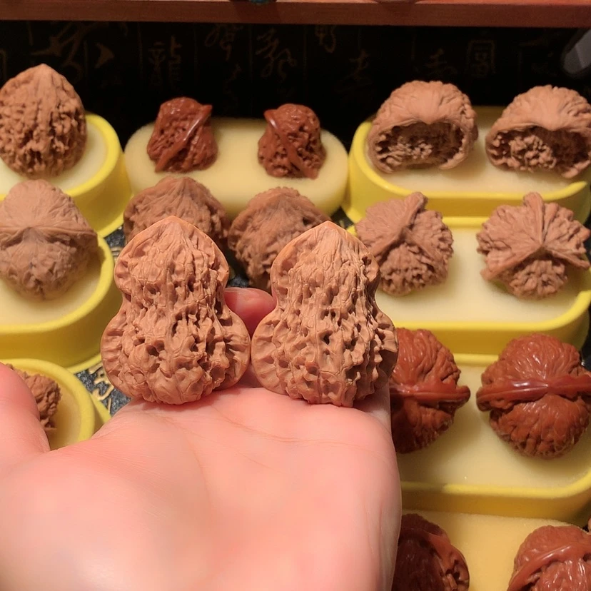 【闪购商品】把件文玩核桃沉**月葫芦38