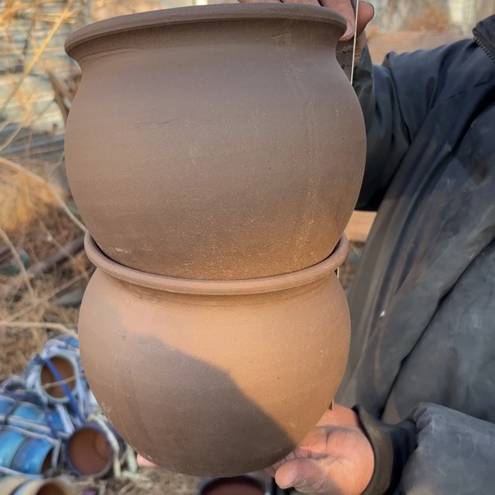 红陶口径 高度 花盆17 15