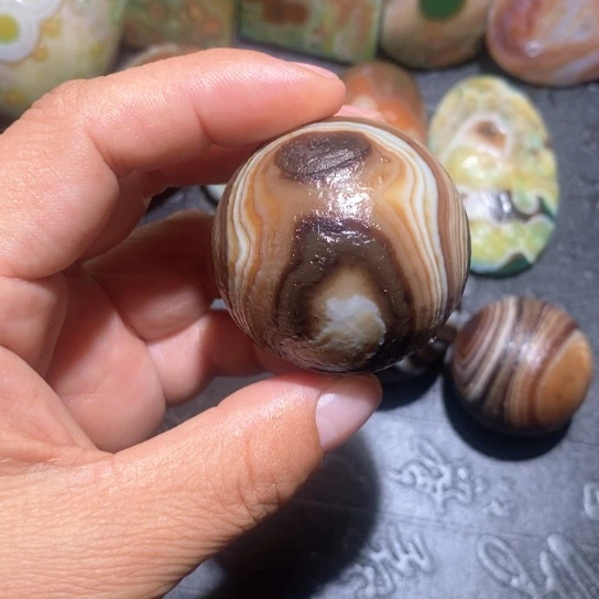 石英质玉珠宝半成品未镶嵌用****7