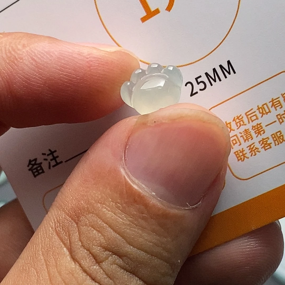 翡翠未镶嵌颈饰天然