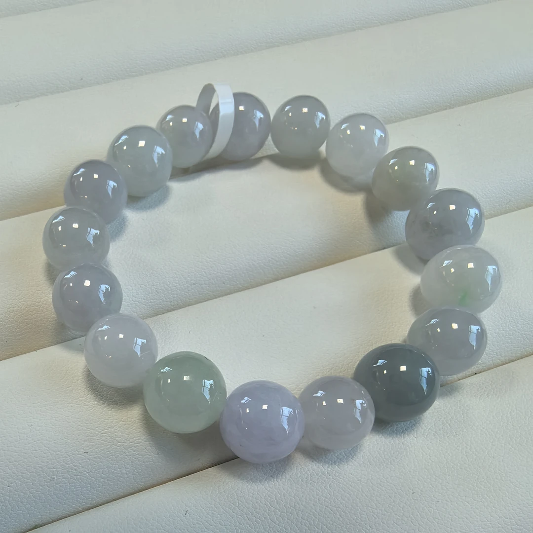 A0036 缅甸翡翠多宝手串