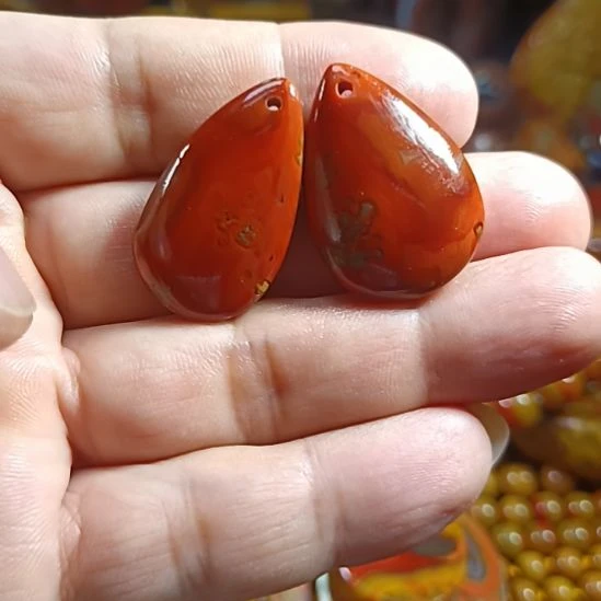 玛瑙/玉髓合金颈饰