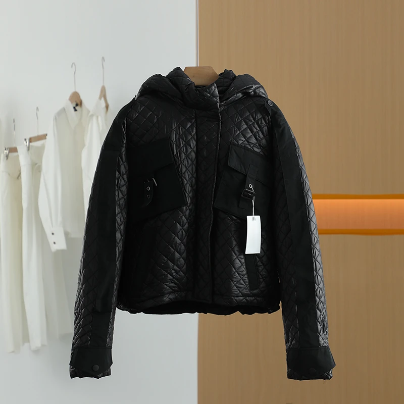【半价q仓-唐长老自营】货号H0437冬新款休闲百搭羽绒服H