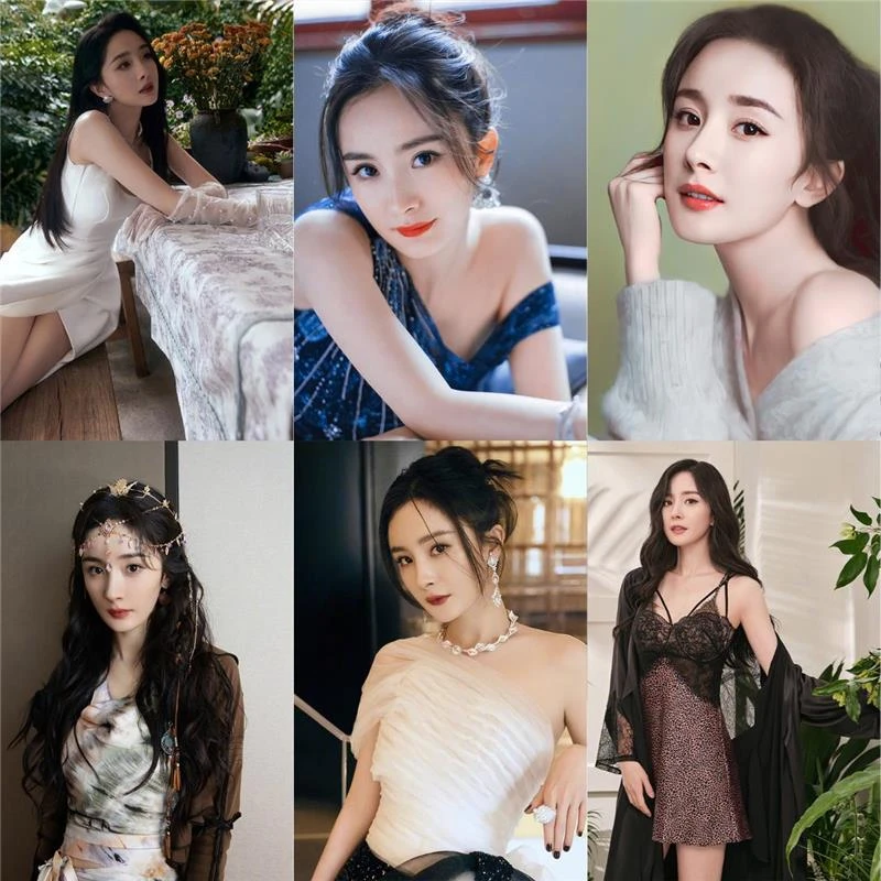 杨幂海报性感女明星周边写真宿舍壁纸墙贴图生日礼物美女自粘贴画