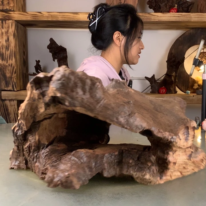 ****꧂天然的云南紫柚木会黄水