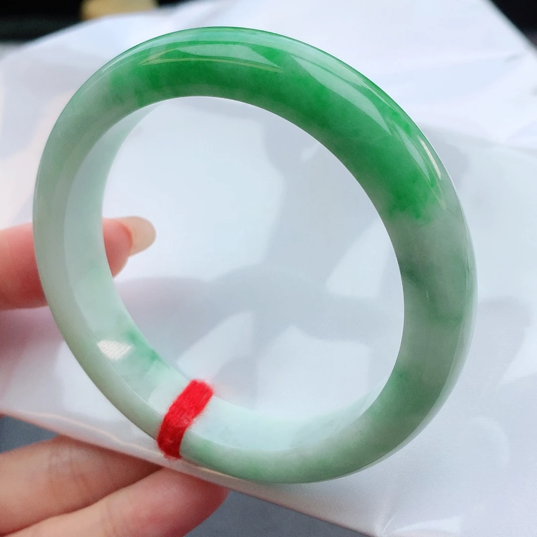 翡翠手镯未镶嵌57圈口882344