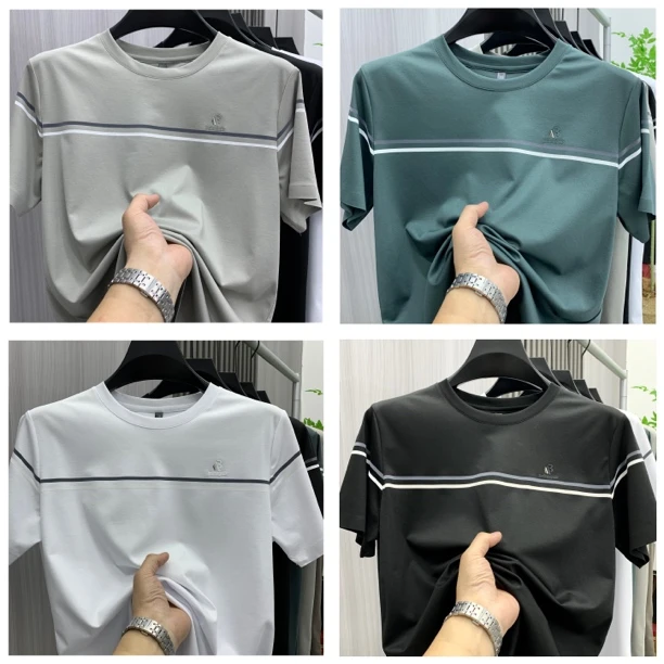 夏季上新【高端柜版】男士无痕时尚T恤短袖L2502