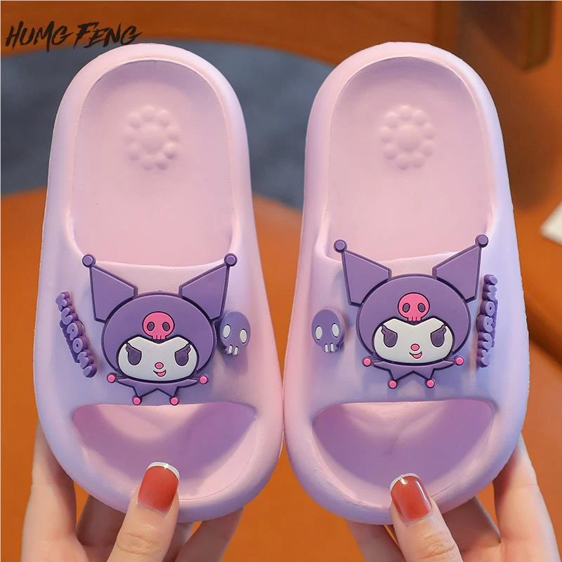 库洛米儿童拖鞋女童2025新款小公主防滑女孩居家室内外穿凉拖夏季