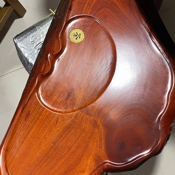 香榧木缅甸花梨随行茶盘