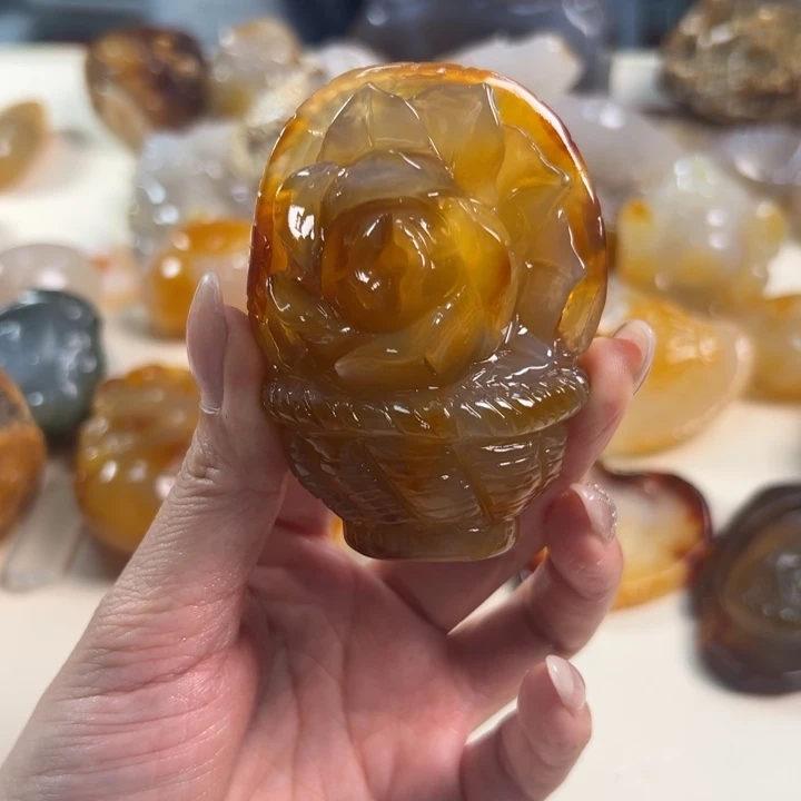 玛瑙/玉髓吊坠(不含链)未镶嵌